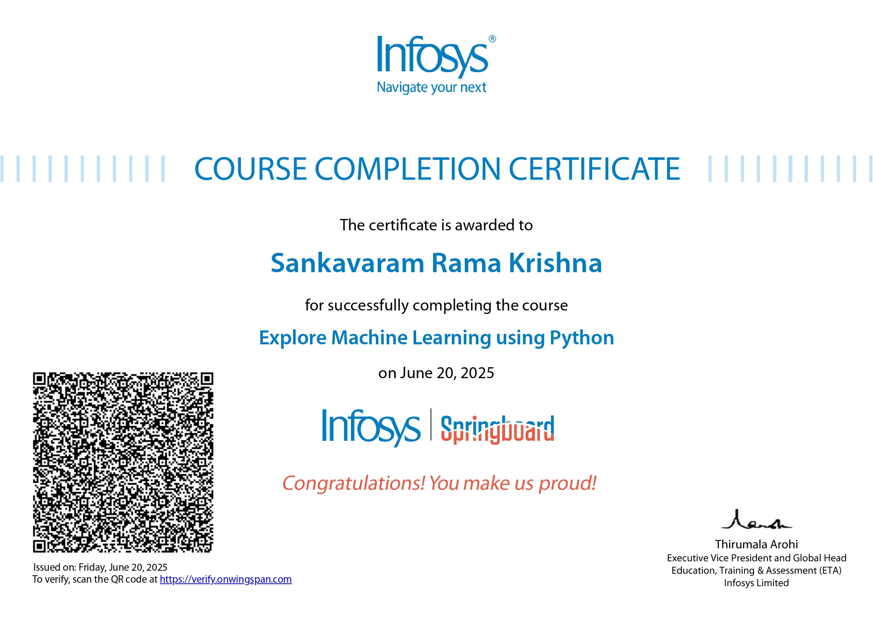 Certificate 3